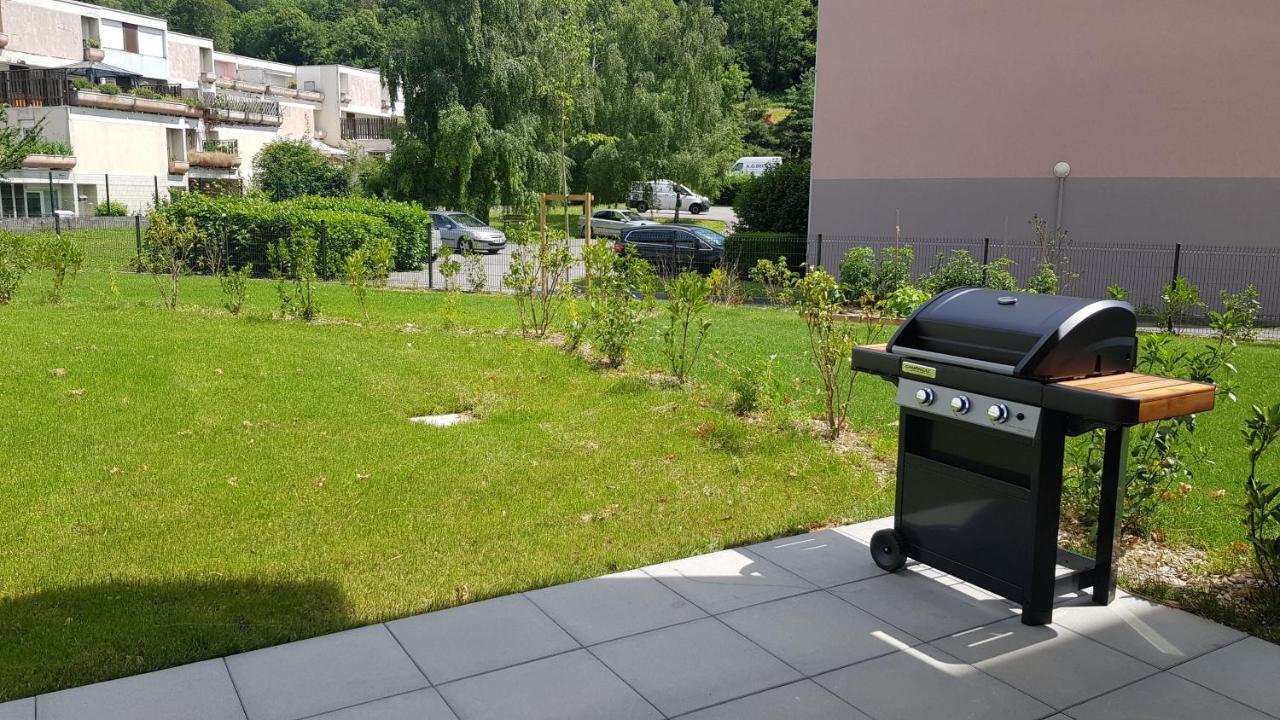 L'Instant Leman - T2 3 Etoiles A 5Min De Thonon Et Evian Avec Terrasse Et Jardin A 100M Du Lac Publier Eksteriør bilde