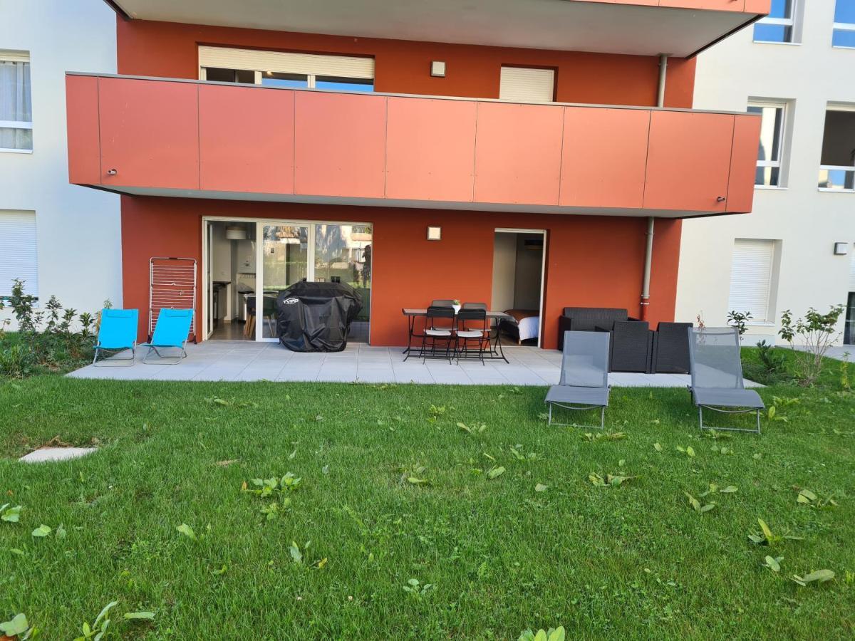 L'Instant Leman - T2 3 Etoiles A 5Min De Thonon Et Evian Avec Terrasse Et Jardin A 100M Du Lac Publier Eksteriør bilde
